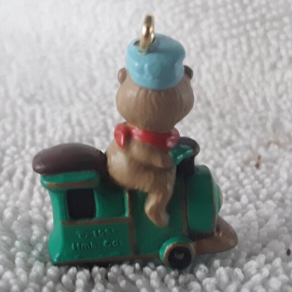 Hallmark Miniature Ormament- All Aboard, 1991, no box - Picture 3 of 3